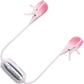 LOVENSE Gemini Vibrating Nipple Clamps, Bluetooth Adjustable Nipple Stimulator with App Remote Control