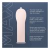 UNION MAX | True XL Condoms with a Flared Head, Vegan & Body-friendly