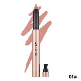 PHOFAY MATTE LIP LINER LIPSTICK PEN (Option: 01)