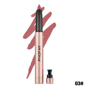 PHOFAY MATTE LIP LINER LIPSTICK PEN (Option: 03)