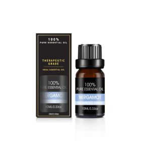 Organic Essential Oils Set Top Sale  Natural Therapeutic Grade Aromatherapy Oil Gift Kit For Diffuser (Option: Bergamot essential oil)