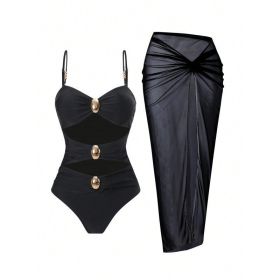Women's Casual SwimwearKA--KA-P796-01 (Option: S)